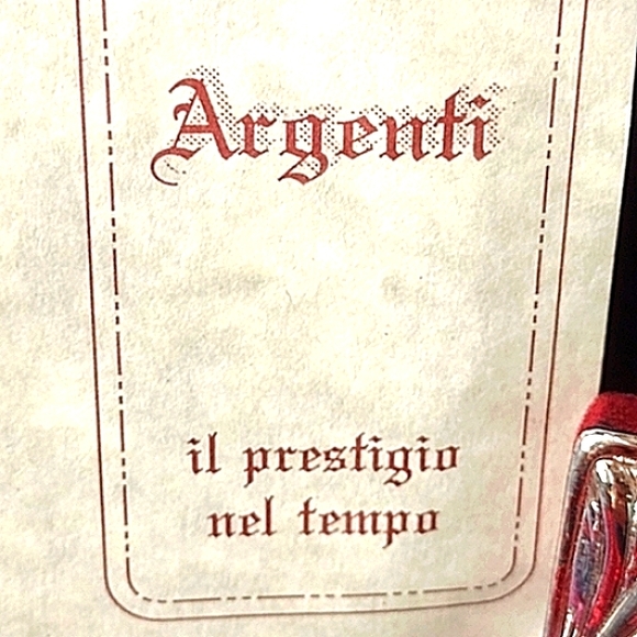 Argenti Sterlina Italian Sterling Vintage Set NWT - Picture 3 of 11